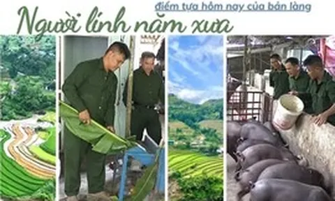 Người lính năm xưa, điểm tựa hôm nay của bản làng