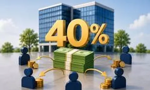 Một công ty chốt ngày trả cổ tức tiền mặt 40% ngay tuần này