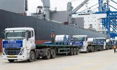 Tôn Nam Kim xuất khẩu 12.500 tấn thép cán nguội ủ đầu tiên sang Nam Mỹ