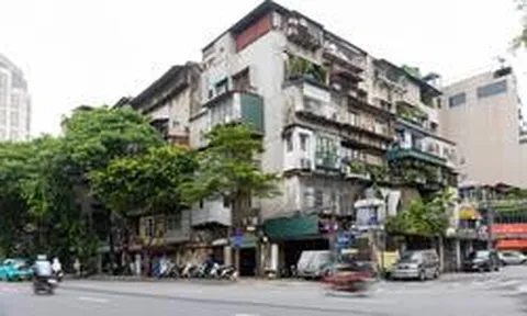 Cận cảnh cụm chung cư phố cổ Hà Nội được đề xuất cải tạo thành cao ốc 21 tầng