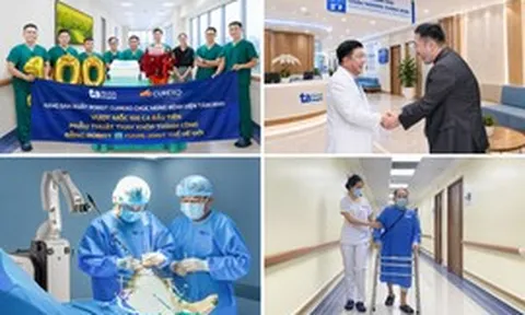 Top đầu thế giới, Bệnh viện Tâm Anh vượt mốc 100 ca thay khớp khó nhờ "siêu robot" AI