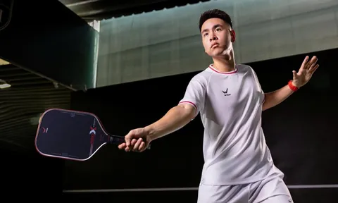 Nguyễn Đắc Tiến thành cảm hứng cho mẫu vợt pickleball mới