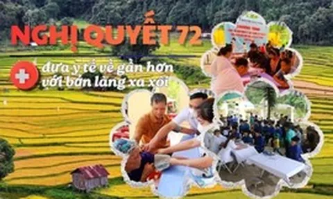 Nghị quyết 72: Đưa y tế về gần hơn với bản làng xa xôi