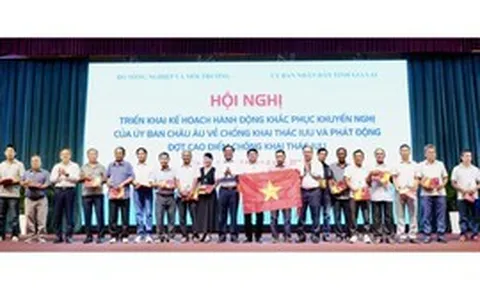 Triển khai tháng cao điểm chống khai thác IUU, quyết tâm gỡ 'Thẻ vàng' trong năm 2026