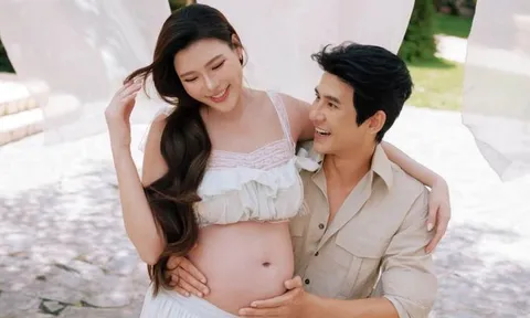 Thúy Diễm tăng 18 ký khi mang thai