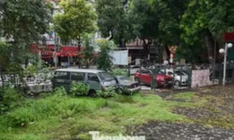 Cảnh hoang tàn bên trong khu 'đất vàng' tại phường Hai Bà Trưng vừa bị thu hồi