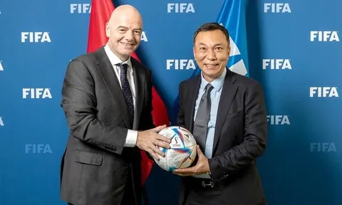 Chủ tịch FIFA đến Việt Nam, dự khán chung kết ASEAN Cup