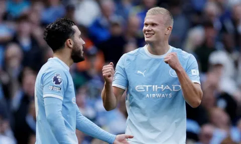 Man City toàn thắng ở Premier League