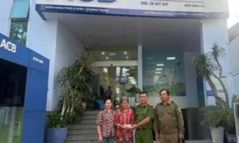 Công an kiểm tra, xác minh giao dịch chuyển tiền 78.000.000 đồng tại ACB: Người nhận là bà cụ U70 không biết dùng tài khoản ngân hàng