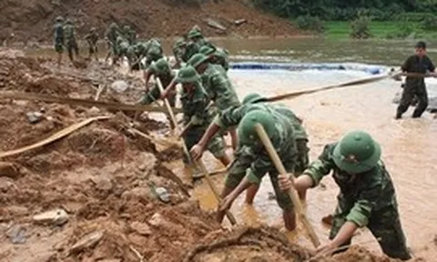 Toàn quân chủ động, sẵn sàng ứng phó thiên tai, tìm kiếm cứu nạn
