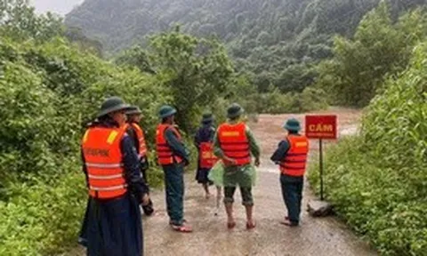Quảng Trị triển khai lực lượng giúp nhân dân ứng phó  mưa lũ