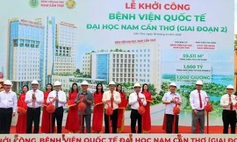 Cần Thơ khởi công 308 căn nhà ở xã hội, bệnh viện mở rộng lên 1.000 giường