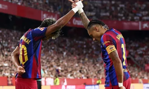 Phong độ đáng kinh ngạc của Barcelona