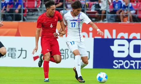 U23 Thái Lan thắng 5-1 sau màn ngược dòng