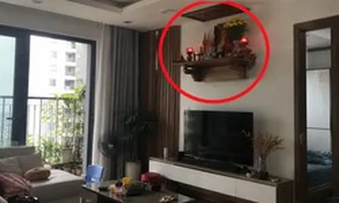 Lời khuyên cho những gia đình đặt bàn thờ treo tường