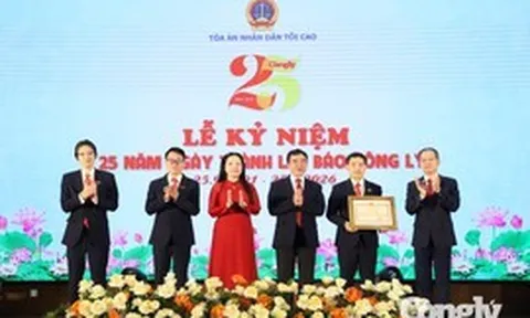 Báo Công lý kỷ niệm 25 năm thành lập, hướng tới chặng đường phát triển mới