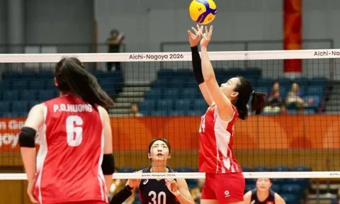 Bóng chuyền nữ Việt Nam xếp hạng 7 chung cuộc tại ASIAD 2026