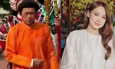 Nhã Phương đến viếng đền thờ Tổ 100 tỷ của NSƯT Hoài Linh