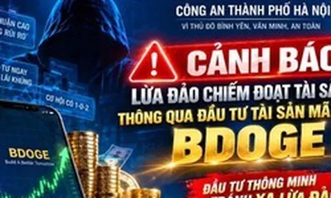 Cảnh báo thủ đoạn lừa đảo mời đầu tư tài sản mã hóa