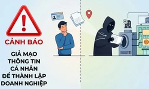 Cảnh báo giả mạo thông tin cá nhân để thành lập doanh nghiệp