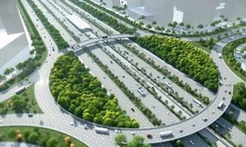 Sun Group đang làm tuyến đường rộng gấp 3 lần đường băng sân bay, kết nối trực tiếp Hà Nội với sân bay lớn nhất miền Bắc, vốn 83.000 tỷ đồng