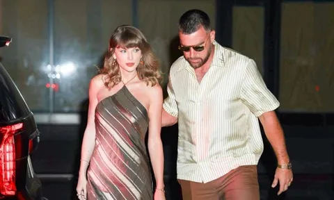 Taylor Swift tung loạt video chưa từng công bố của Travis Kelce