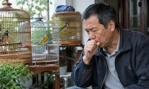 Ho khan sau thời gian nuôi chim, gà, đến viện phát hiện phổi xơ hóa