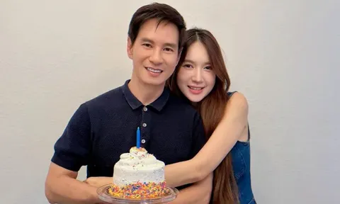 Lý Hải đón sinh nhật bên vợ kém 17 tuổi