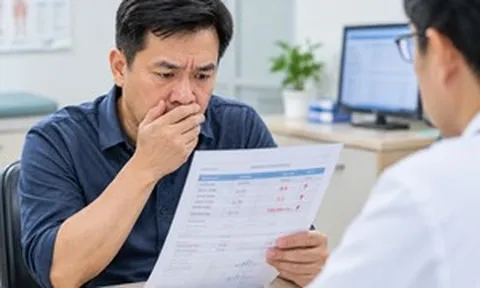 Miễn cưỡng đi khám vì vợ giục, người đàn ông 40 tuổi ngã ngửa khi 3 chỉ số đỏ lừ