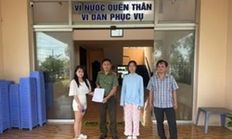 Công an xác minh giao dịch chuyển 49.950.000 đồng vào tài khoản Vietcombank của Lê Ngọc Ngân SN 2007