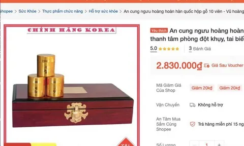 Hà Nội yêu cầu tăng cường kiểm tra An cung ngưu hoàng hoàn sau vụ thuốc giả