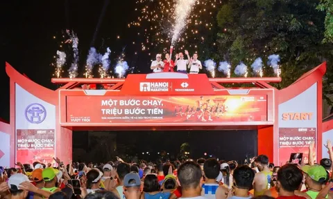 Bứt phá kỷ lục tại giải Marathon Quốc tế Hà Nội Techcombank mùa thứ 5