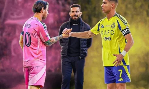 Messi đá cặp Ronaldo, giấc mơ có thật của Tevez