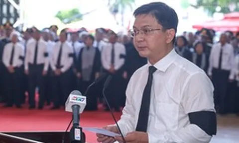 Toàn văn lời điếu tại lễ viếng, truy điệu và an táng 731 hài cốt liệt sĩ tại Công viên Lê Thị Riêng