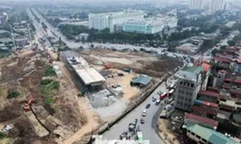 Cầu vượt Phạm Tu - đường 70 thành hình, đúc dầm chạy đua về đích cuối năm