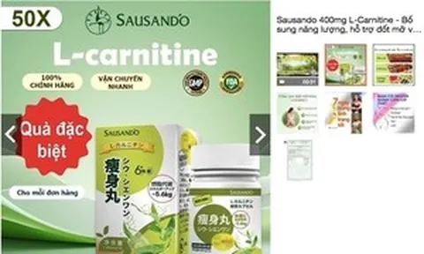 Bộ Y tế yêu cầu Shopee gỡ viên uống giảm cân Sausando