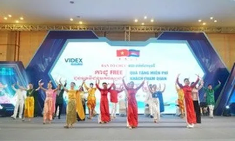 Quảng bá văn hóa Việt Nam tại Hội chợ Videx Cambodia 2026