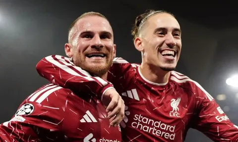 Liverpool thắng điên rồ ở Champions League