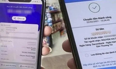 Vì sao hộ kinh doanh, người dân phải cảnh giác trước biên lai chuyển tiền xác nhận thành công?