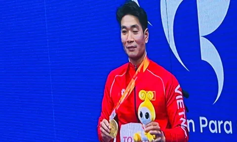 Việt Nam giành huy chương vàng đầu tiên tại Asian Para Games