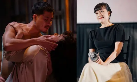 Nghệ sĩ Vân Dung nói về cảnh nóng với Thanh Sơn: 'Tôi không dám xem'