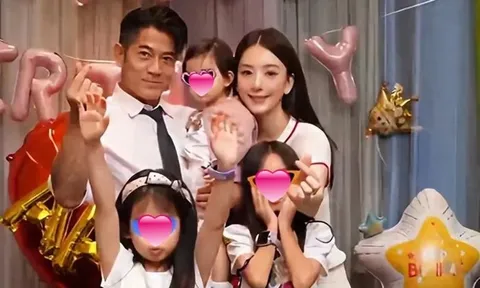 Quách Phú Thành đón sinh nhật bên vợ và 3 con gái
