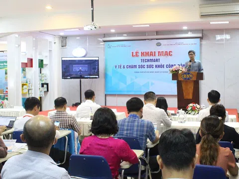 Chính thức khai mạc Chợ công nghệ và thiết bị (Techmart) Y tế & Chăm sóc sức khỏe cộng đồng năm 2022