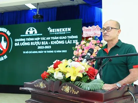 Chính thức tái khởi động chương trình hợp tác “Đã uống rượu bia - không lái xe” năm 2022 - 2023
