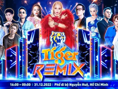 Ca sĩ quốc tế - CL trình diễn tại đại nhạc hội Tiger Remix chào năm mới 2023