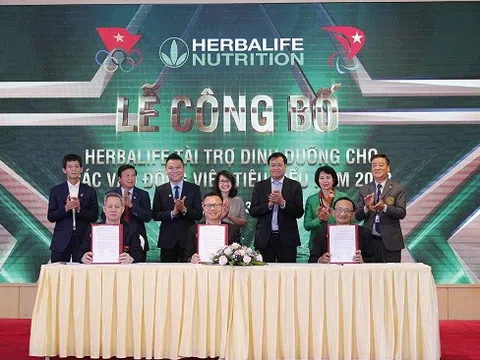 Herbalife Việt Nam tài trợ sản phẩm dinh dưỡng cho các Vận Động Viên Việt Nam trong năm 2023