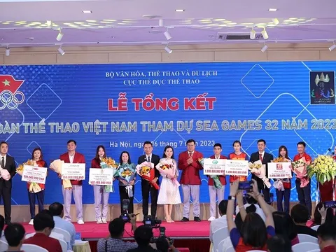 Lễ tổng kết và vinh danh Đoàn Thể thao Việt Nam tham dự SEA Games 32