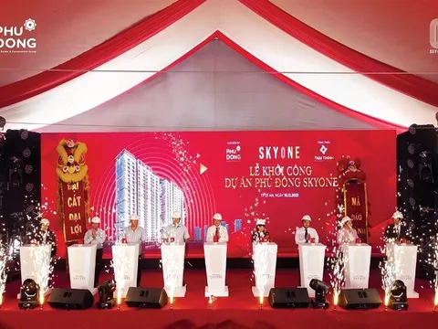 Phú Đông Group khởi công dự án Phú Đông SkyOne