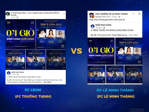 Top những đề cử được yêu thích tại Ngôi Sao Xanh mùa thứ 10 đang dần lộ diện, nhiều cú bứt tốc ngoạn mục làm nên chuyện