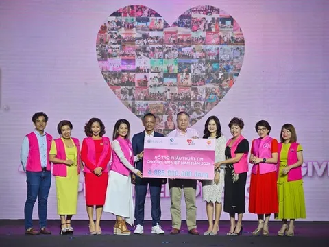 Nu Skin tiếp tục tài trợ 4,8 tỉ đồng cho Chương trình Nhịp tim Việt Nam